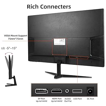 ゲーミングモニター 24インチ 144hz フルHD Amazon.co.jp: 24インチ フル HD ゲーミングモニター 144hz