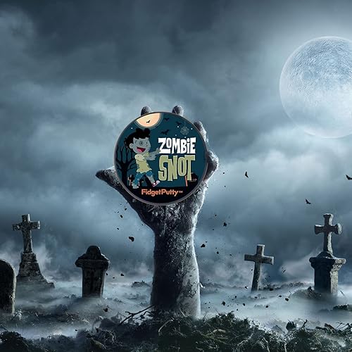 Miniatura 8 de Zombie Snot Fidget Putty - Masilla para aliviar el estrés, novedosa mordaza zombi para niños, relleno de calcetines para niños, Halloween, extrañas