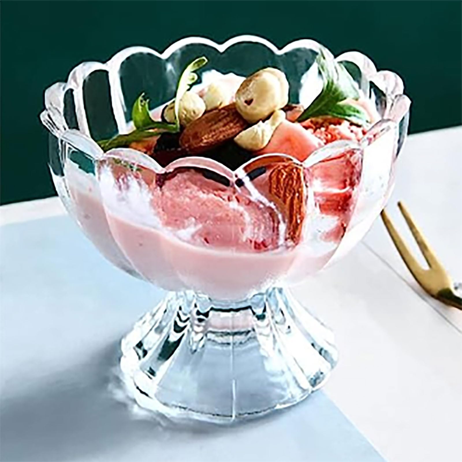 Amazon｜アイスクリーム カップ アイスクリームボウル 食器 透明