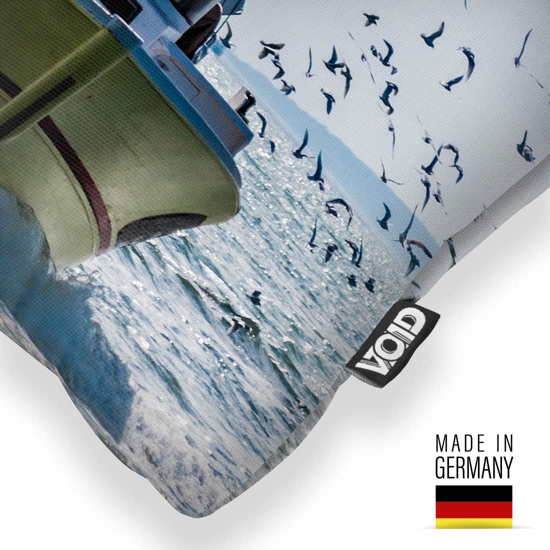 Cuscino Federa VOID Con Gatti Grigi 40x40 Cm - Impermeabile Per Esterni E Interni, Poliestere