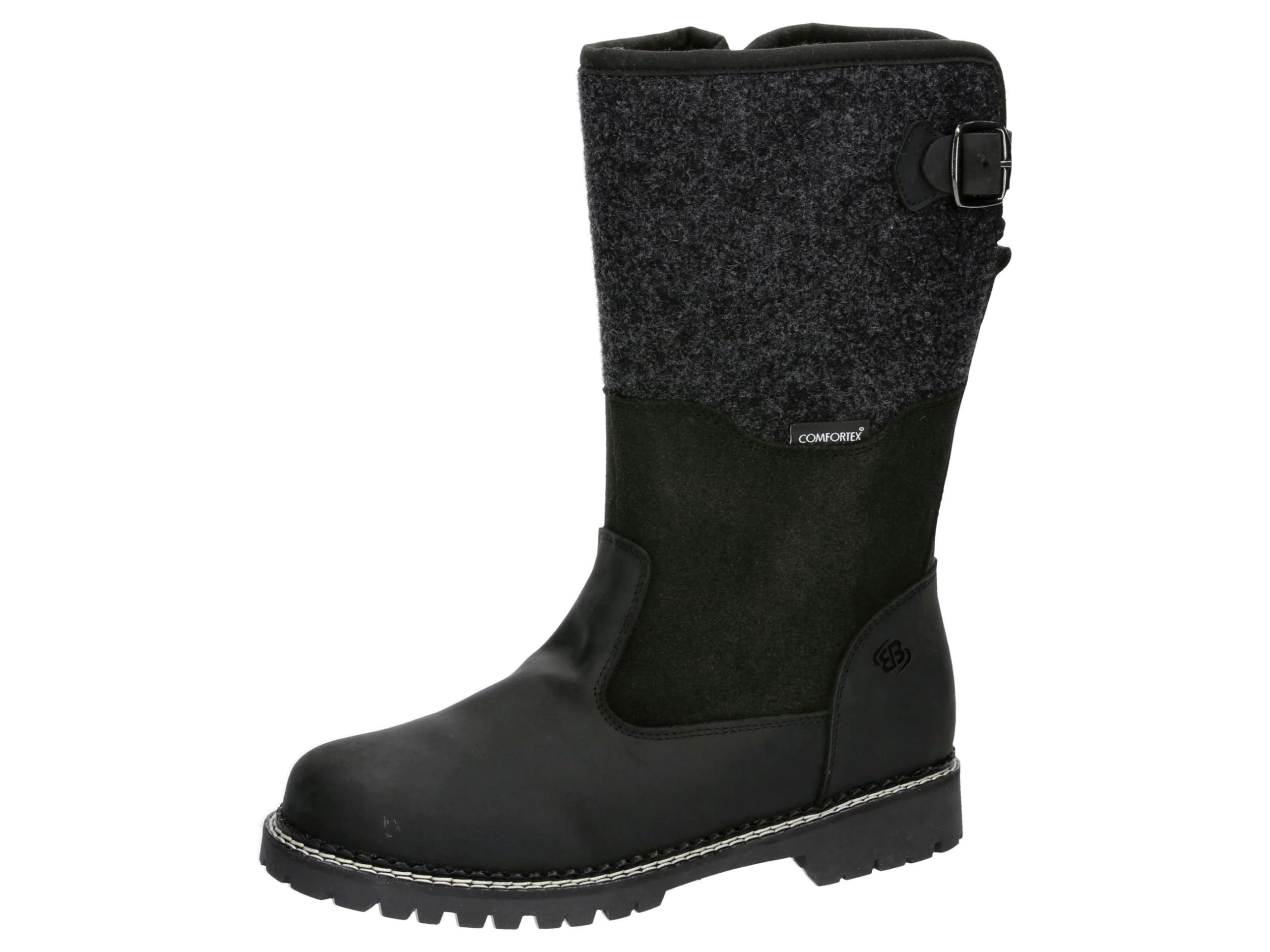 Brütting Unisex Carezza Snow Boot, Black, 9.5 UK