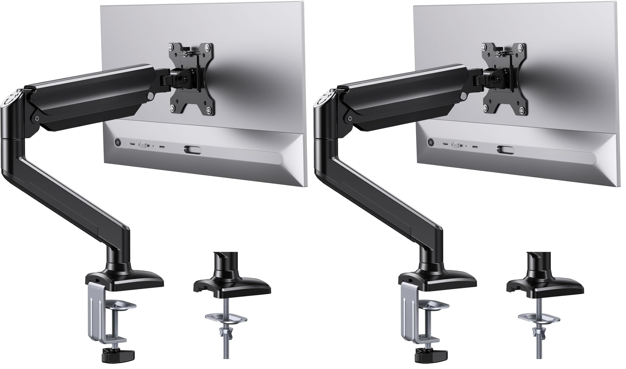 ErGear Single Monitor Arm for 13-36 Inch Screens, 22 lbs Capacity (Pack of 2)