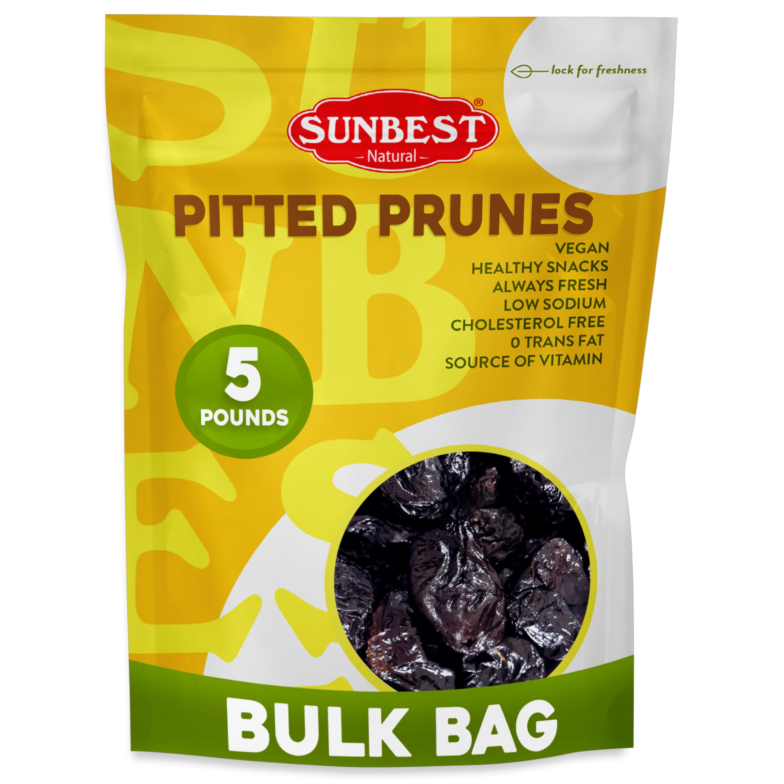 SUNBEST NATURAL Dried Pitted Prunes - dried fruits and vegetables | Mubboo