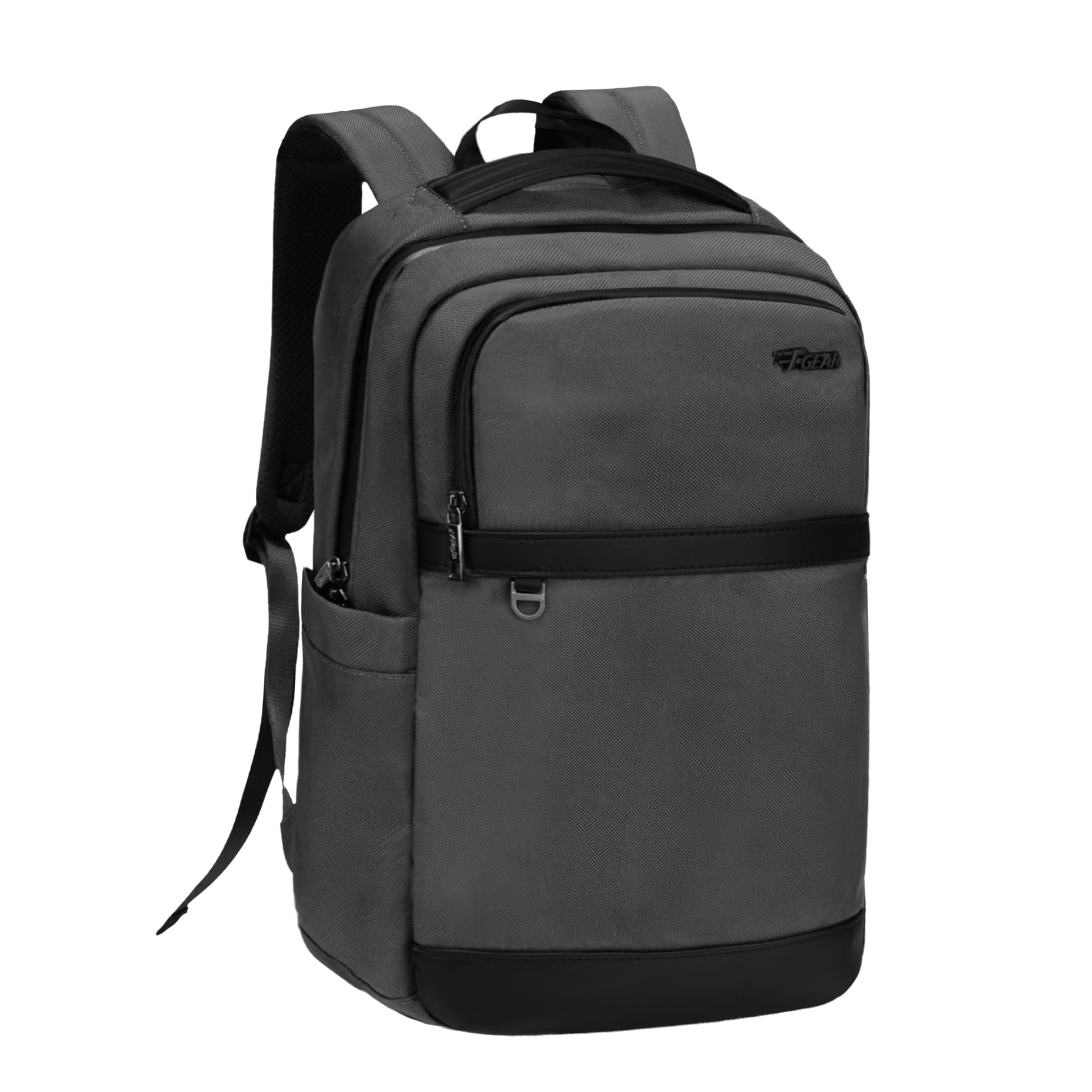f gear Hallstat Grey 20L Laptop Backpack|Dedicated Laptop, Tablet & iPad Sleeves|USB & Type-C Charging Ports, Luggage Strap|Smart Office, College & Travel Backpack|2 Compartments & Hidden Pocket-picture-24