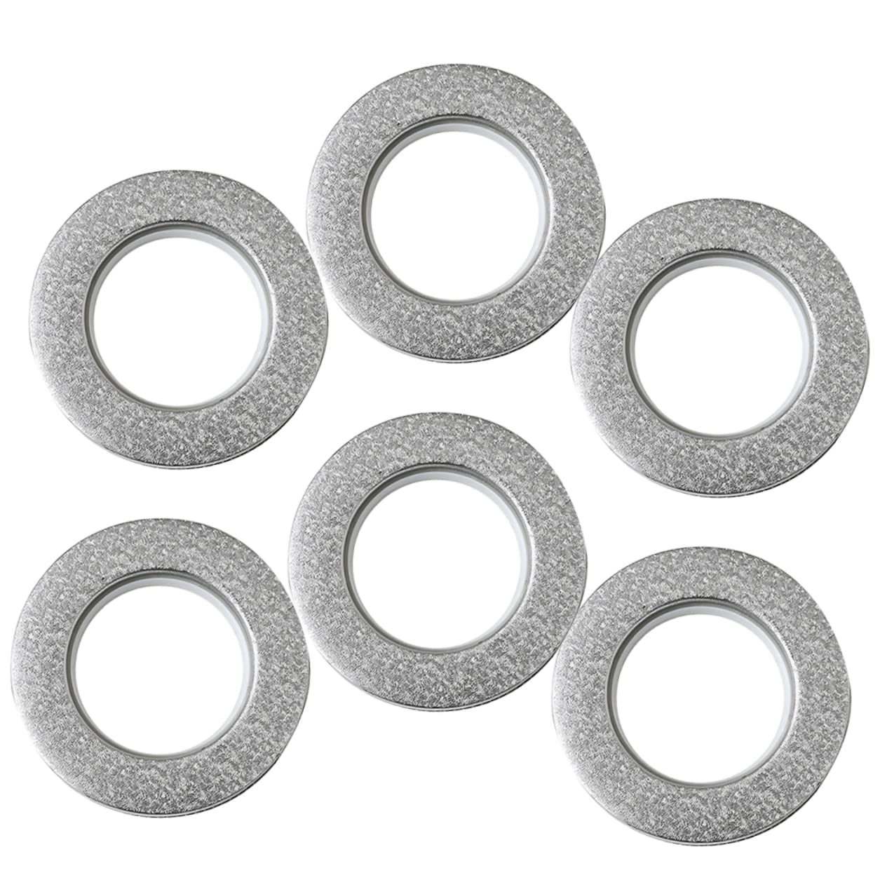 24 Pièces Boucle de Rideau Crochets Rideaux Crochet pour Rideaux Accessoires de Rideaux Stores pour la Maison oeillet Anneau Romain tentures Oeillets pour Rideau œillets Plastique