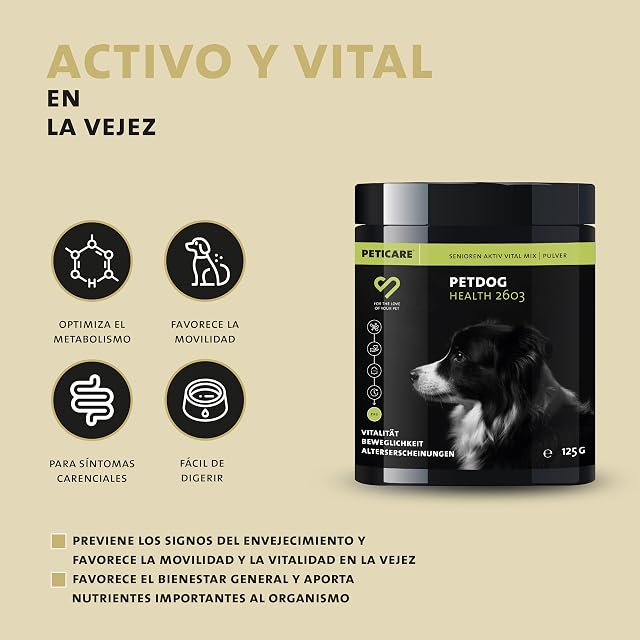 Foto 2 de 7 de Peticare Senior Vital Mix Polvo para Perros Mayores