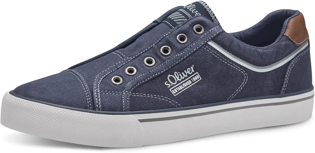 S.Oliver Sneaker Uomo Bassi 5-13606-44 - Scarpe Ginnastica Casual, Look Moderno E Comodo