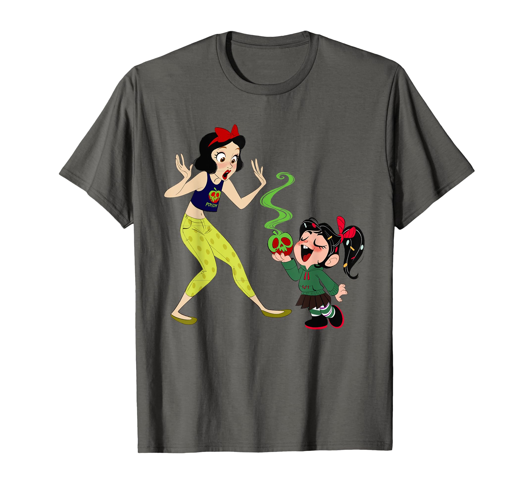 ディズニー映画グッズ　白雪姫　Tシャツ　非売品　抽プレ当選品 白雪姫」&「女王」デザイン！東京ディズニーランド『白雪姫』T