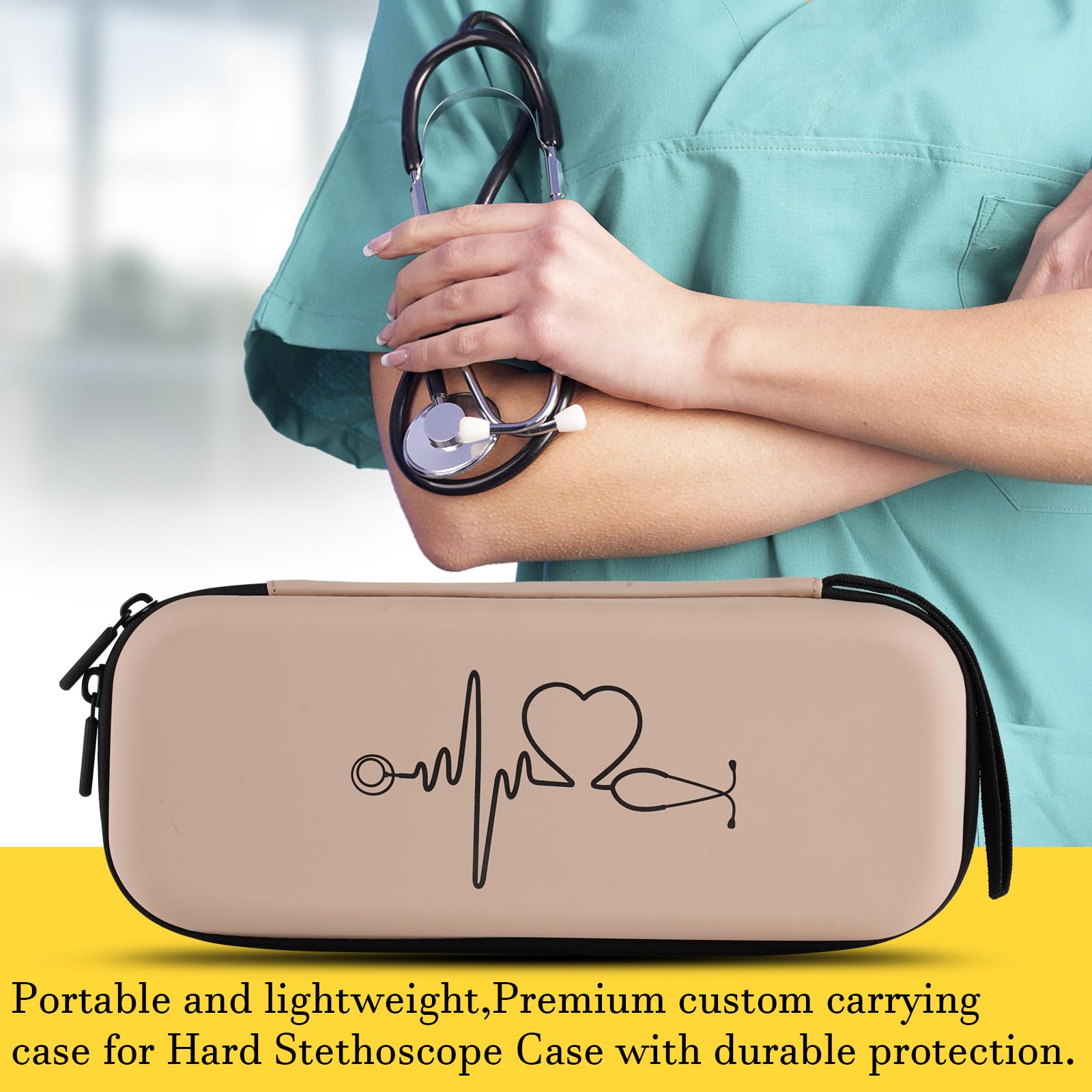 Amazon.co.jp: CDBXPRG 聴診器ケース 3M Littmann用 聴診器持ち運び用