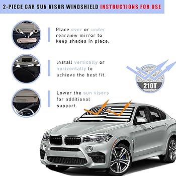 Car Windscreen Cover Sun Shade UV Heat Reflective Visor Front Cover - Store