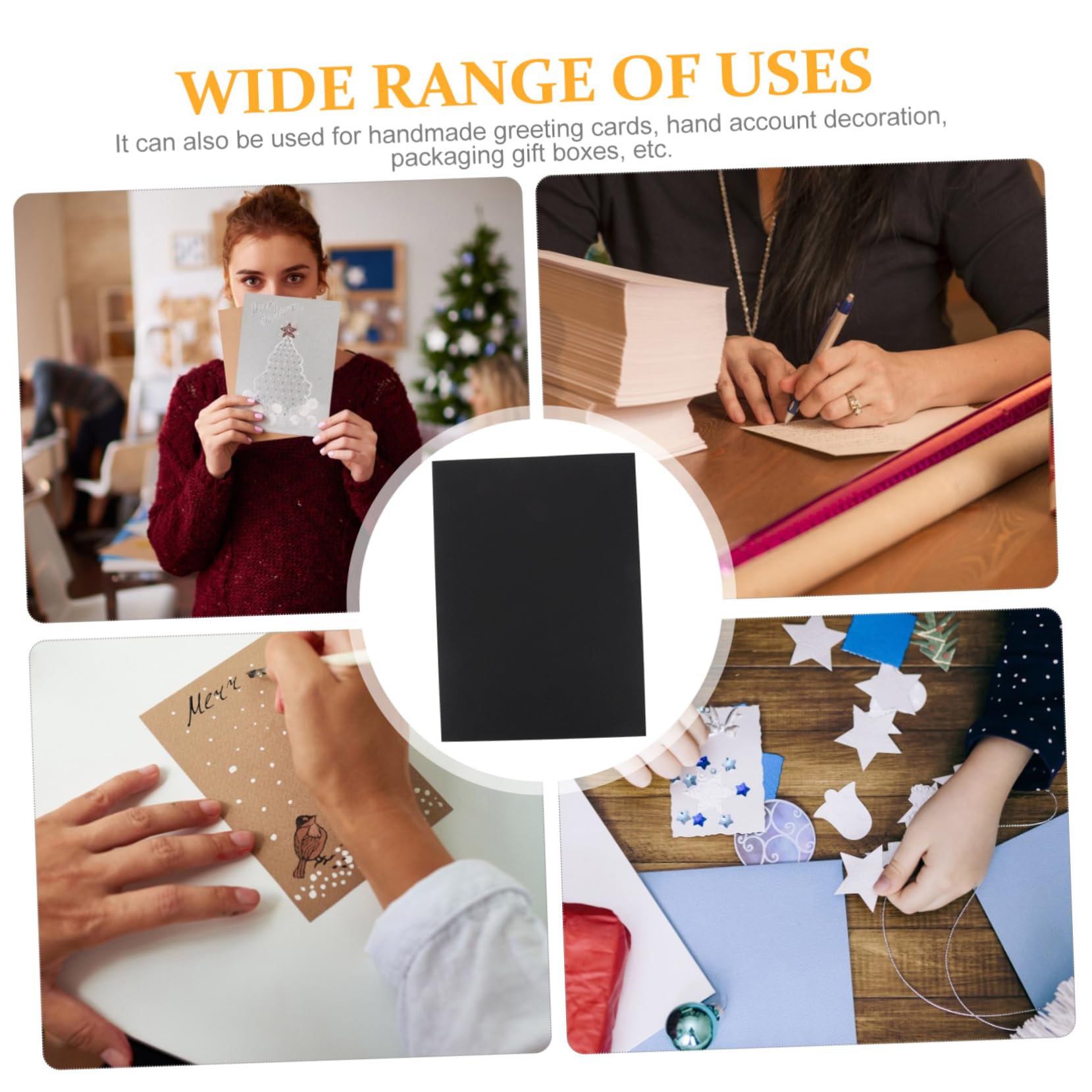 Anneome 100pièces Papier Cartonné Pour Bricolage Et Peinture Pour Activités Manuelles Et Origami