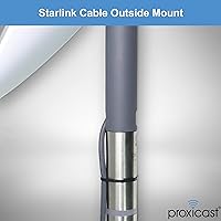 Vista 7 de Proxicast Adaptador de Antena Starlink para Monturas de Antena J-Max - Acoplador de Acero Inoxidable para Antena de Plato Satelital Rectangular