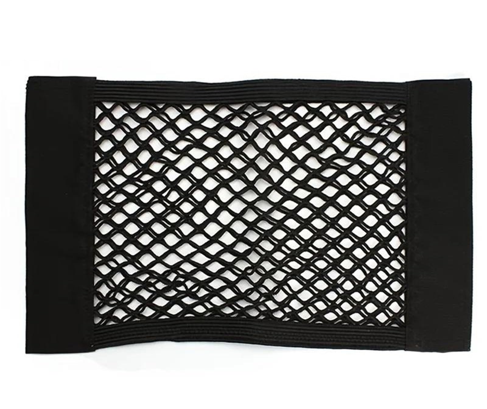 Sac de rangement pour voiture double maille avec filet de fixation robuste