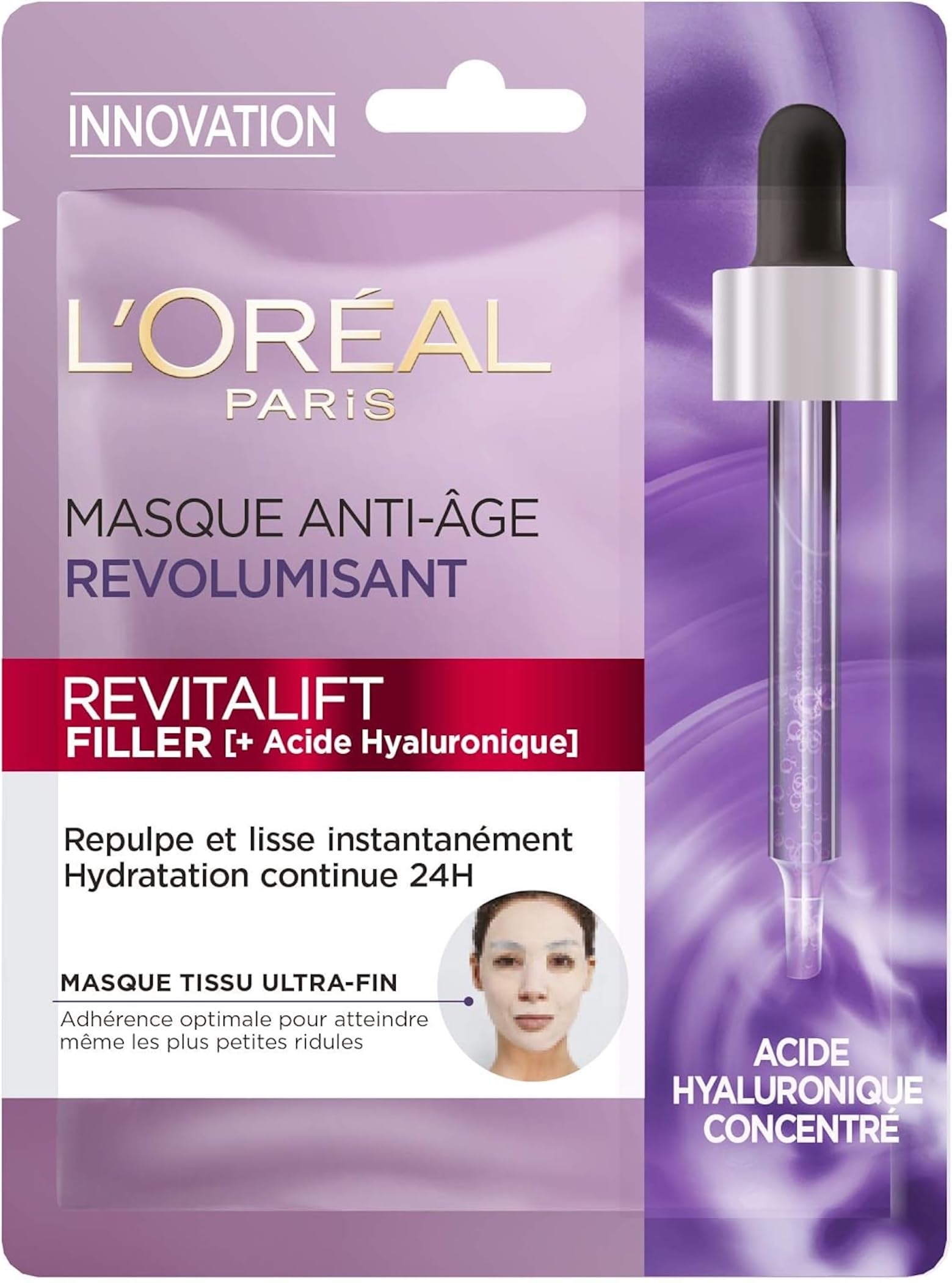 Masque tissu hydratant L'Oréal Paris