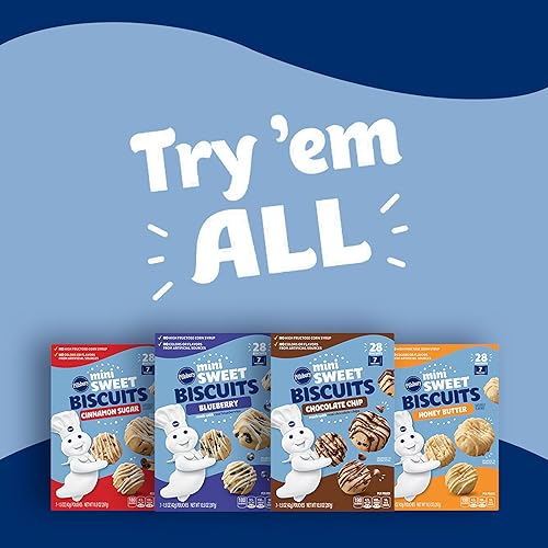 Miniatura 26 de Pillsbury Mini galletas dobles de chocolate, 6 unidades, 18 onzas (paquete de 9)