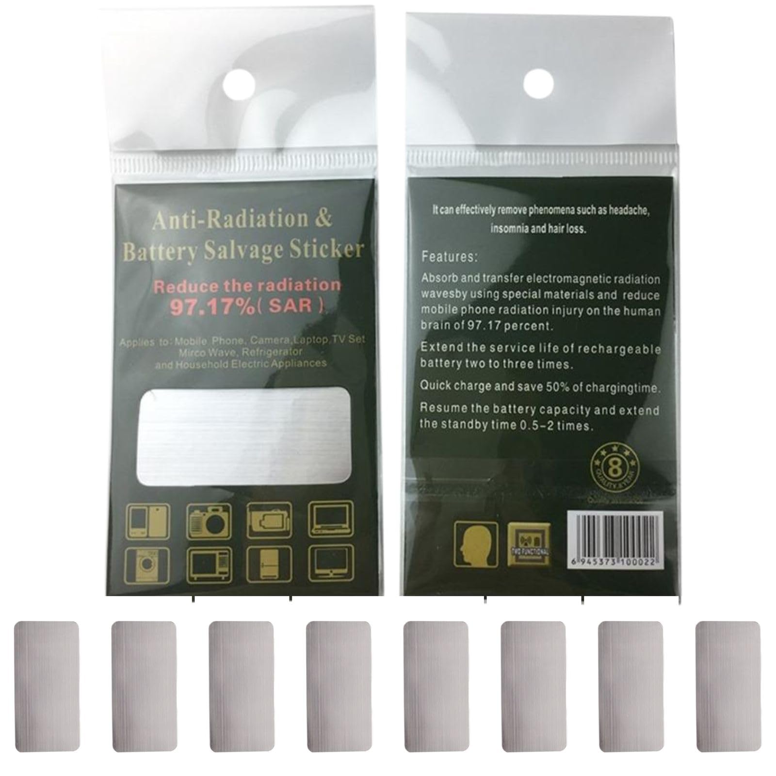 Amazon.co.jp: geneX 電磁波防止シール 9枚セット 電磁波対策