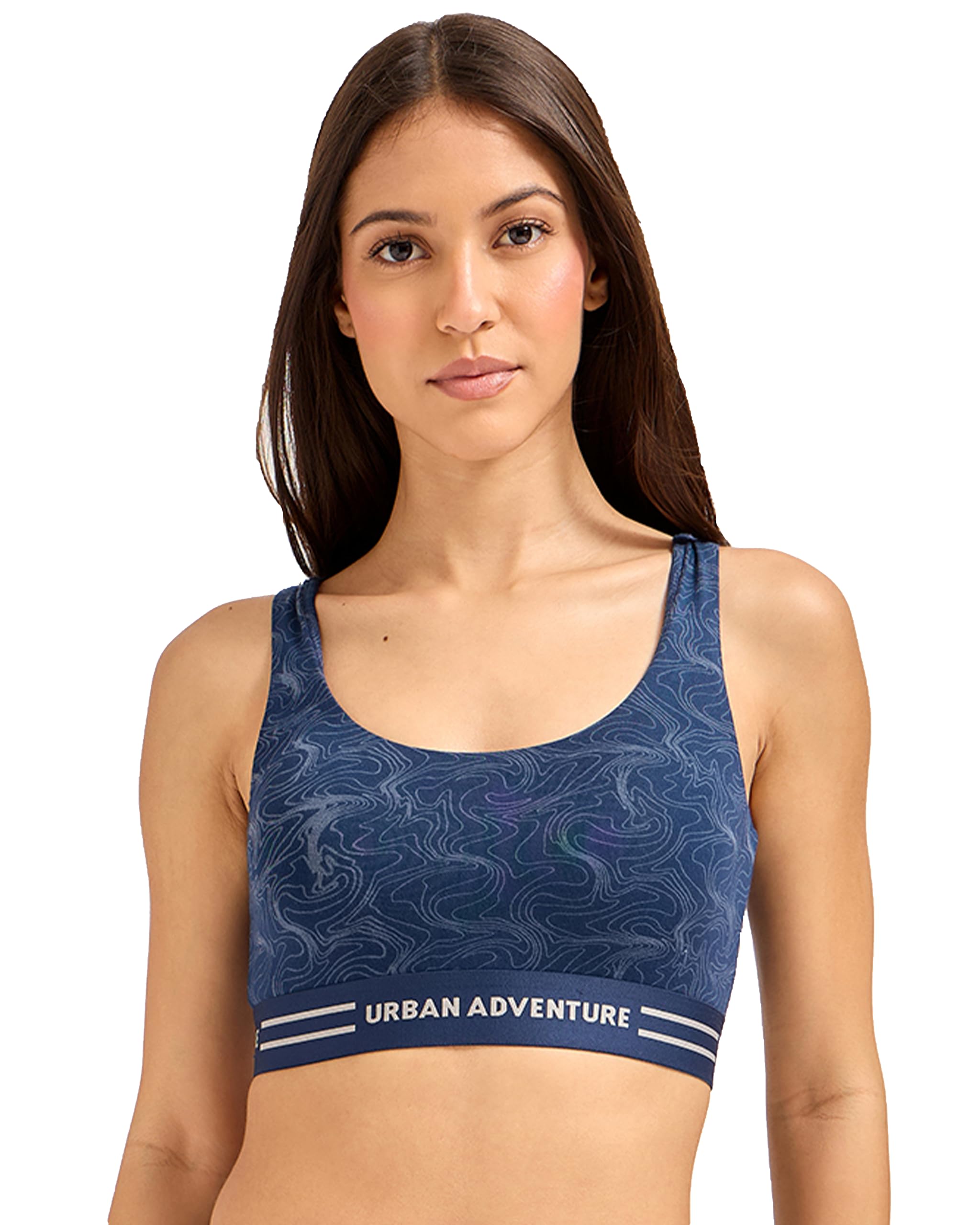 urban adventure Women Modal Wireless Non Padded Sports Bra – Low Impact, Moisture Wicking, Anti Bacterial, Full Coverage-picture-25