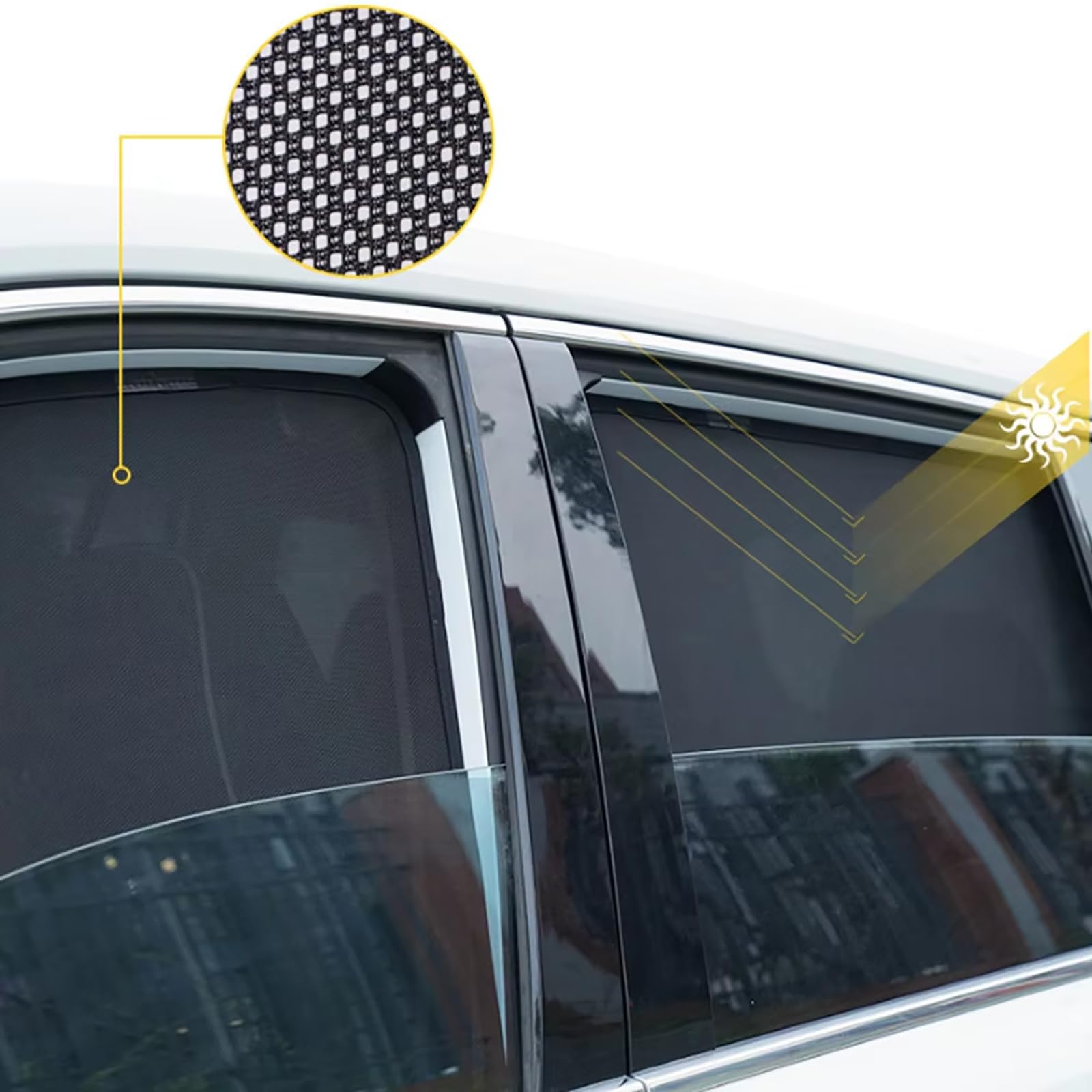 Sonnenblende Für KIA Sportage R 2018-2020 - Innensonnenblende Grau Links