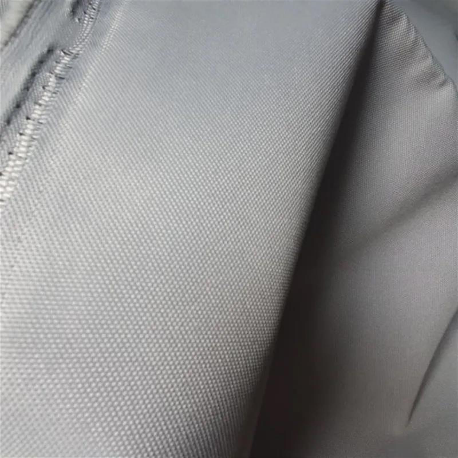 Tessuto Oxford Rivestito Impermeabile in Tela da 150 cm, Resistente all'Acqua, al Metro for coperture(Light Gray,150cmx1M)