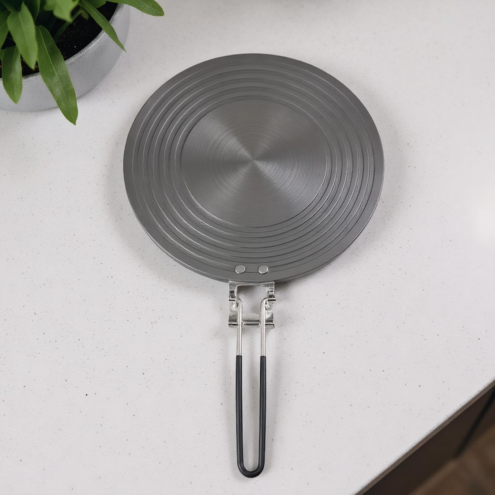 Placa Adaptadora De Inducción Conductividad Térmica Mango Antideslizante | Difusor De Calor Para Cocción A Fuego Lento Accesorio Para Cocina Ollas Sartenes Vidrio Hierro Fundido Apartamen