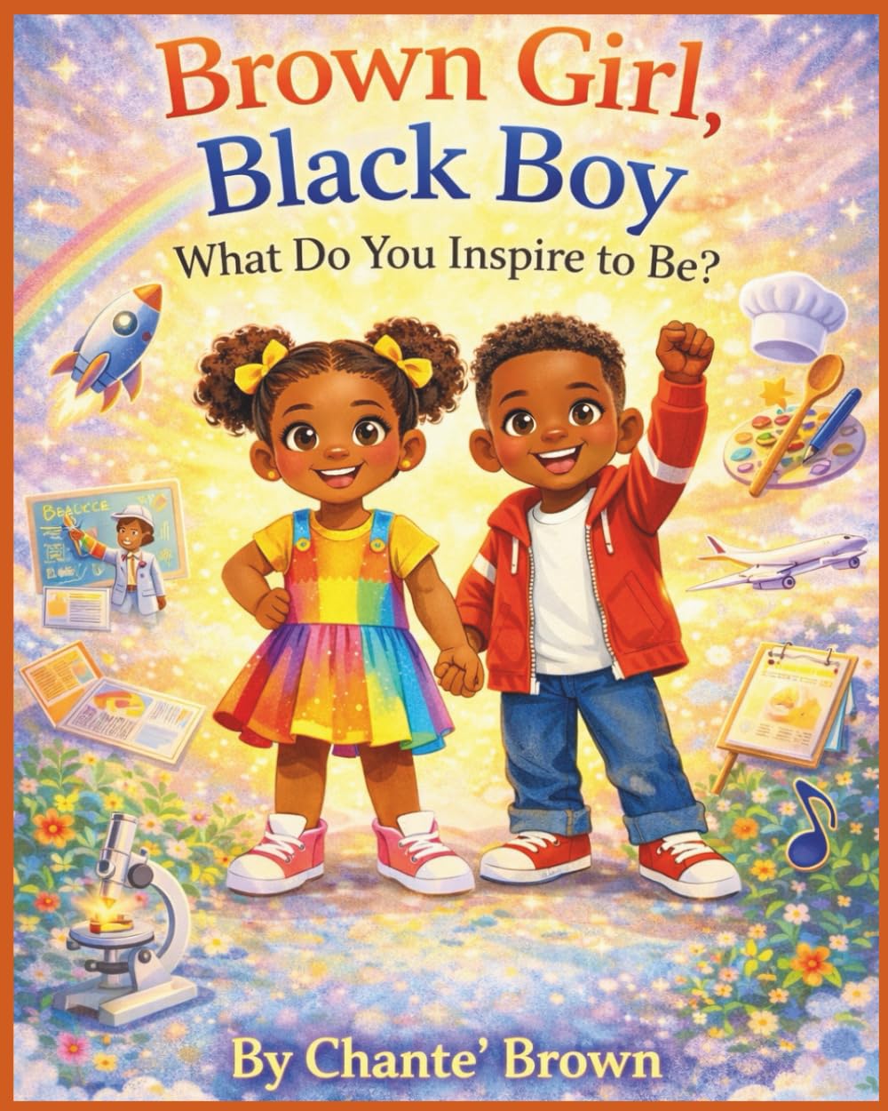 Brown Girl, Black Boy What Do You Inspire To Be?: A Career & Dream Inspiration Book for Black and Brown Children