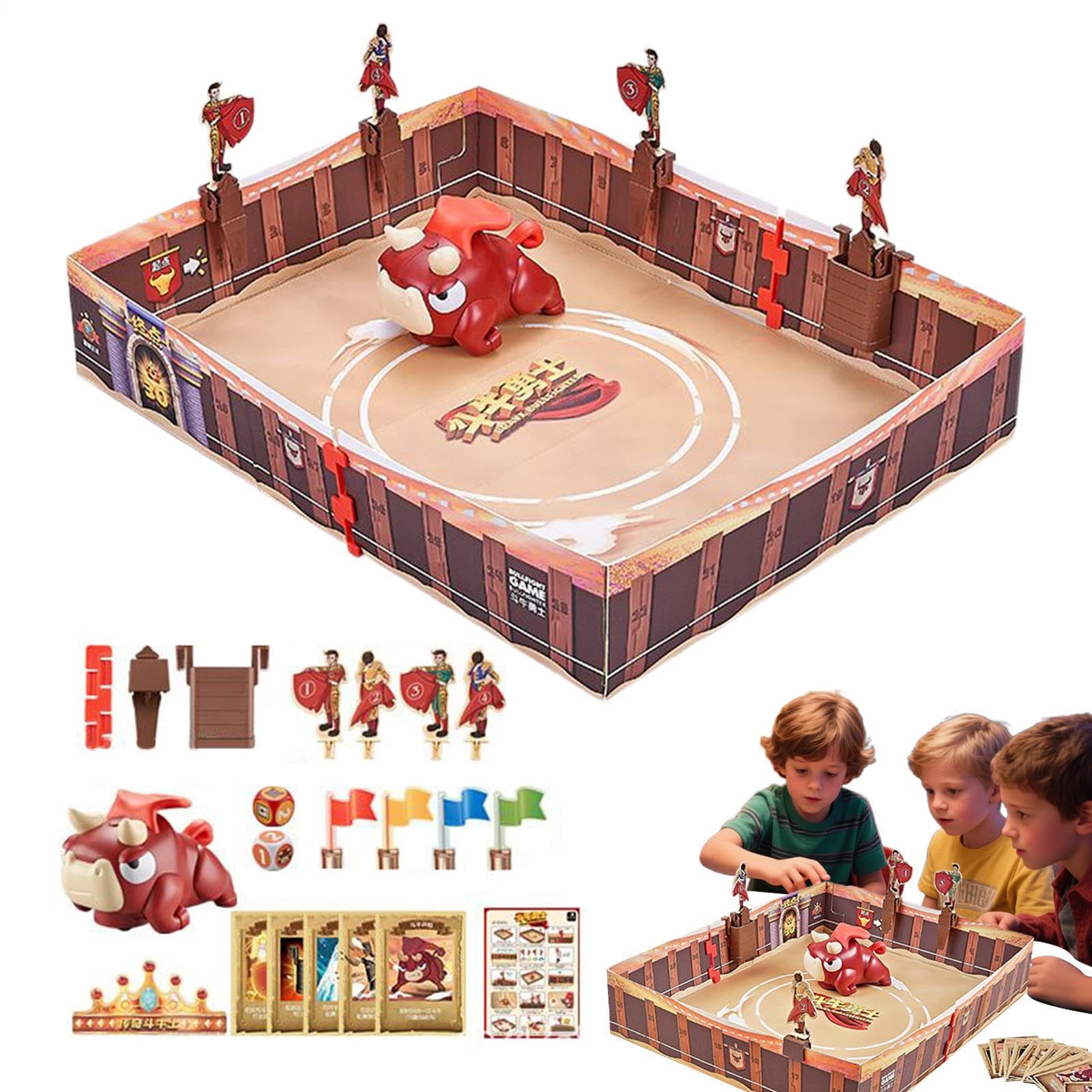 Giochi Da Tavolo Per Bambini,Gioco Di Tori Famiglia - Giocattolo Interattivo per Casa Sviluppo Bambini Viaggi Intrattenimento