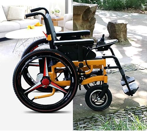 Miniatura 1 de NEOCHY Silla de ruedas portátil inteligente plegable de mano  cuidado eléctrico silla de ruedas eléctrica