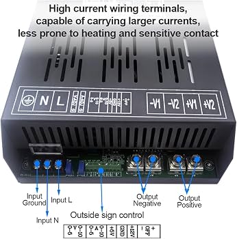 Amazon.co.jp: 3000W スイッチング電源 フルレンジ調整可能 SMPS 内部
