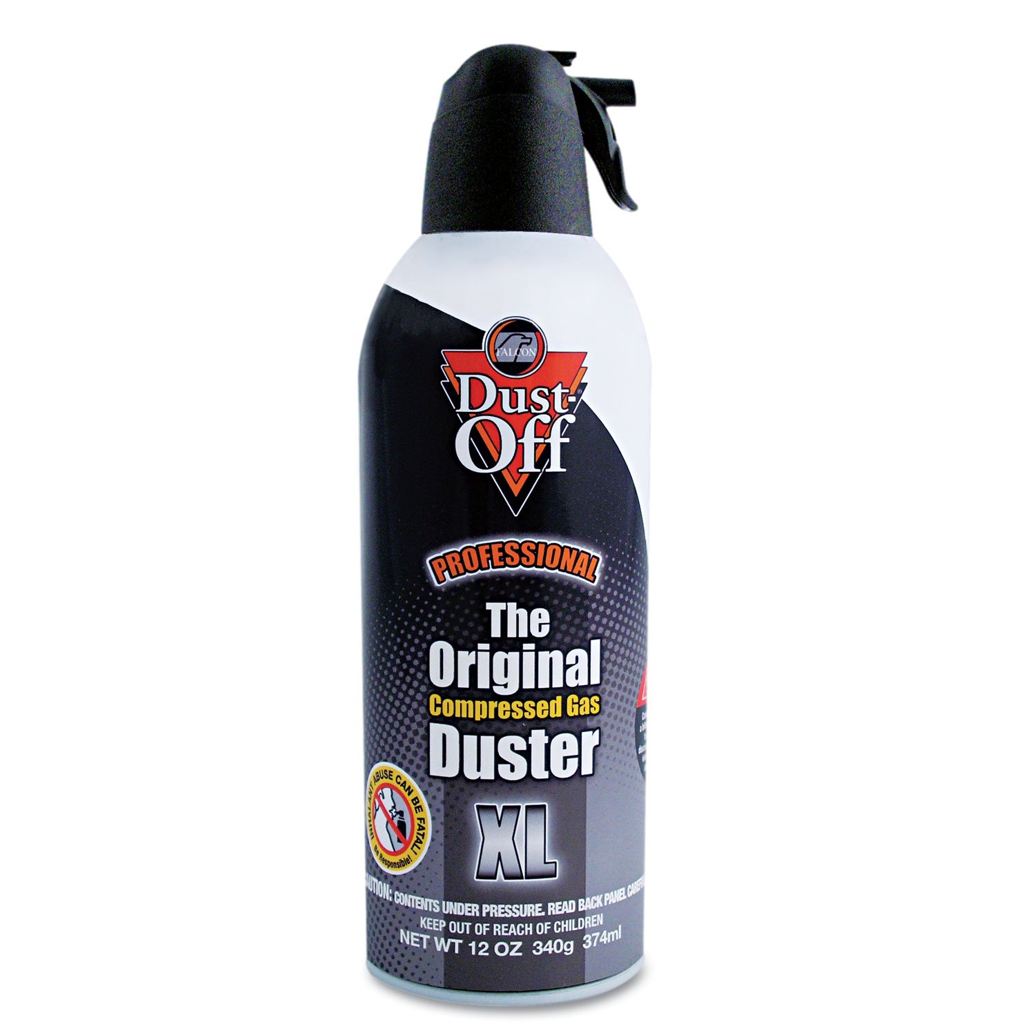 Dust-Off DPSXL12 Disposable Compressed Gas Duster, 12 oz Can