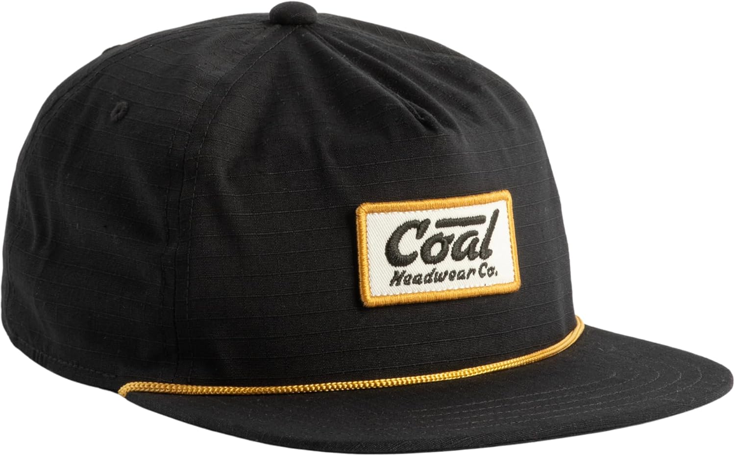 Coal Headwear Atlas Vintage Ripstop Cap Hat - Durable Ripstop Cotton, Flat Brim, Adjustable - Outdoor Casual Everyday