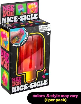 Schylling Needoh Nice-Sicle Squeeze Sensory Toy - Colors May Vary