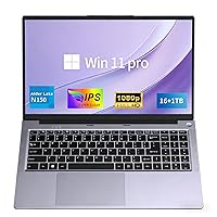 FUNYET Computer Portatile da 15,6 pollici, 16 GB di RAM