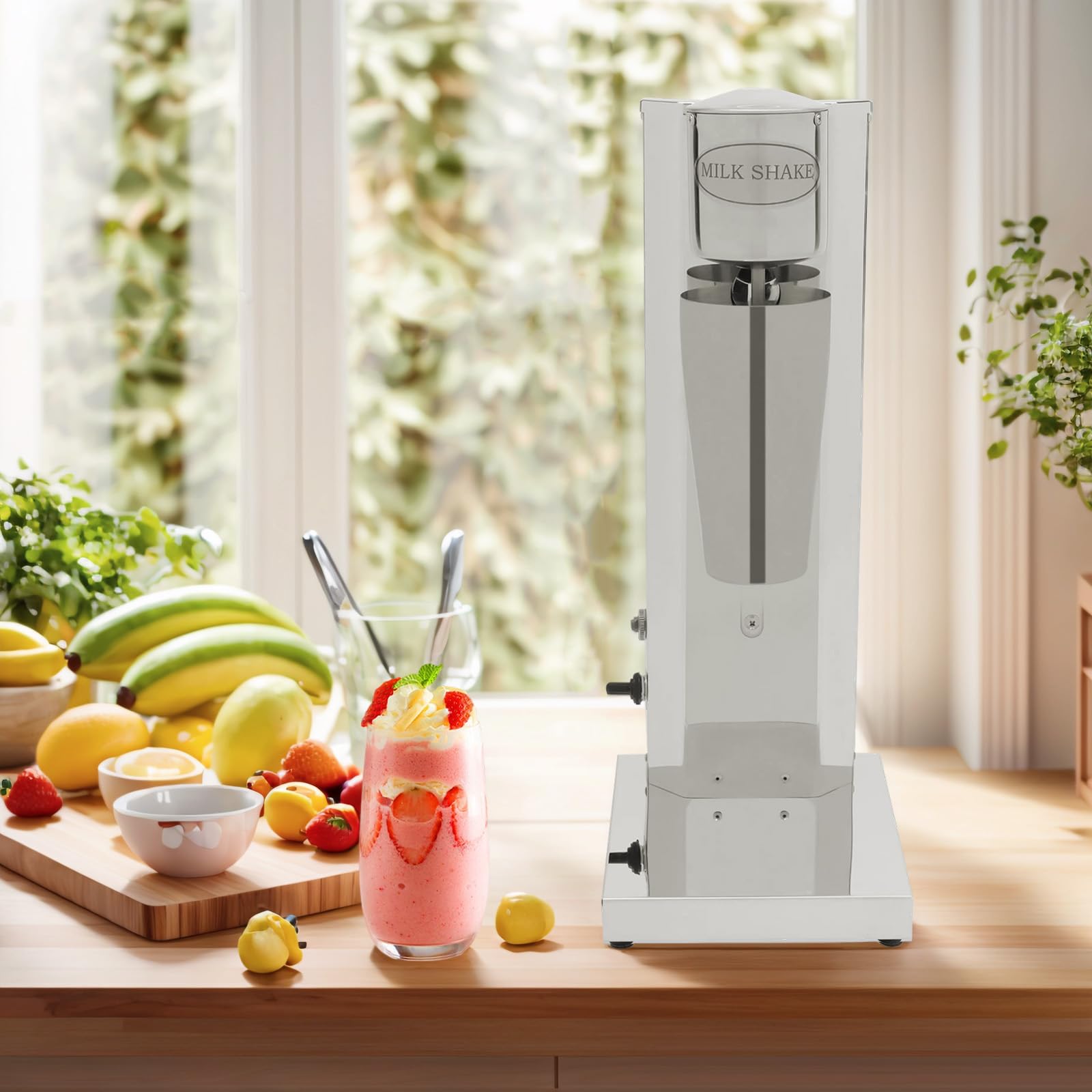 Milchshake Maschine Frappe Mixer 650ml 18000RPM Edelstahl 180W