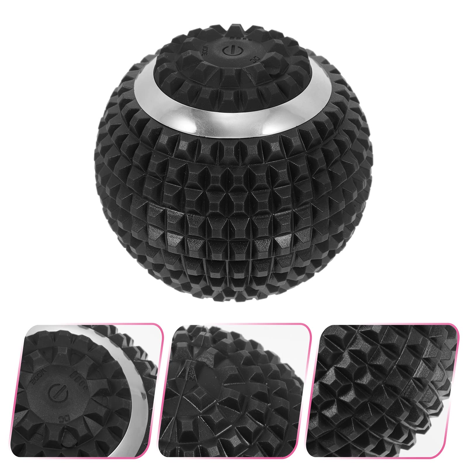 Rodillo Para Fascia y Pelota De Masaje Eléctrica Bolas De Masaje Premium Para Pies y Manos De Dolores Musculares
