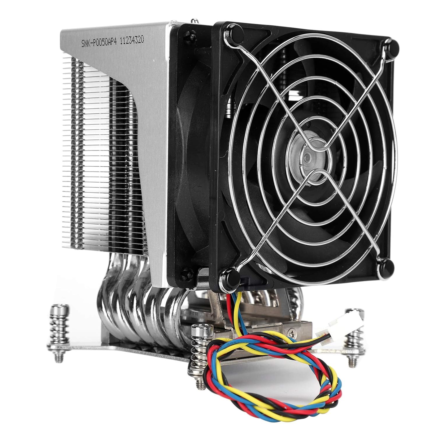 4U Active CPU Heatsink with 3800RPM 4Pin PWM Fan for X9 UP DP Systems Xeon E5-1600 v2/v3/v4 E5-2600 v2/v3/v4 Series