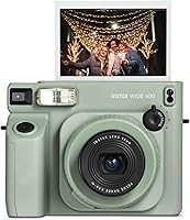 Fujifilm Instax Wide 400 Instant Camera - Sage Green Wide Format with Self-Timer & Auto Exposure