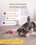 Furbo Mini 360° [Subscription Required] New 2K QHD Pet Camera - Unlock w/Paid Plan: Dog & Cat Safety Alerts, Rotating Treat Toss w/ 2-Way Speaker Smart Cam (Low Risk, 3mo Min. Cancel Anytime)