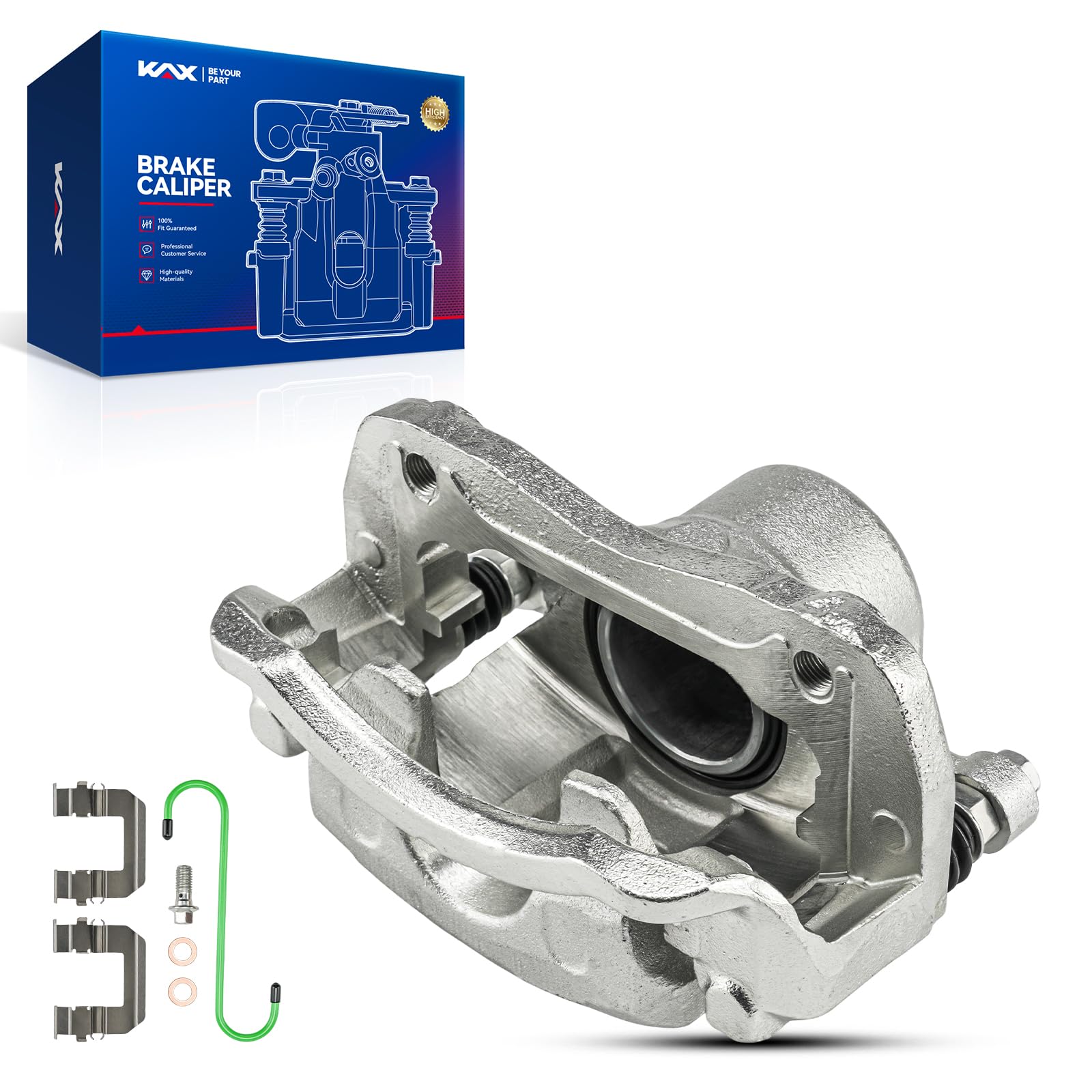 KAX Front Left Brake Caliper for 2010-2013 Kia Soul