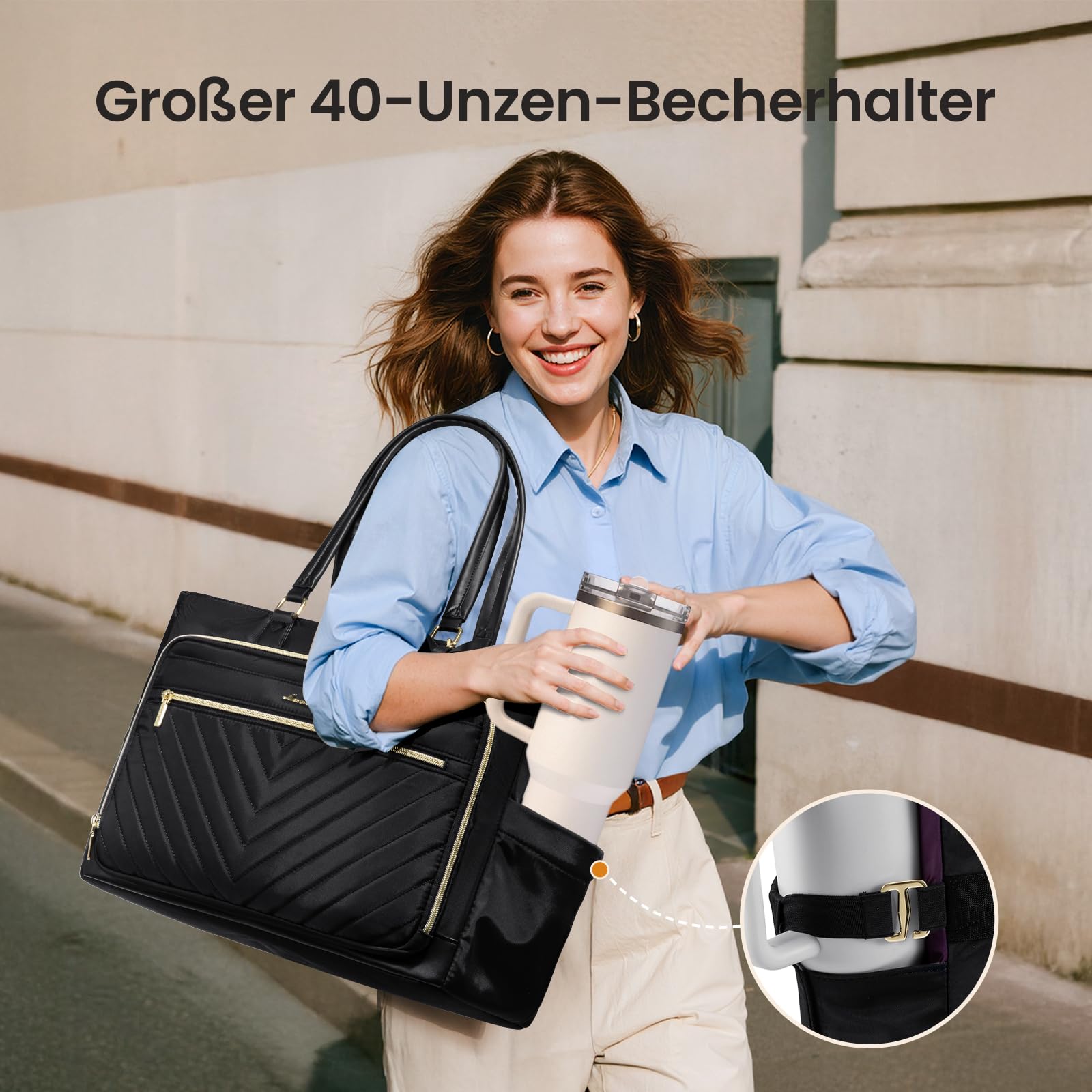 LOVEVOOK Lehrertasche Damen Laptoptasche Damen Arbeitstasche Aktentasche