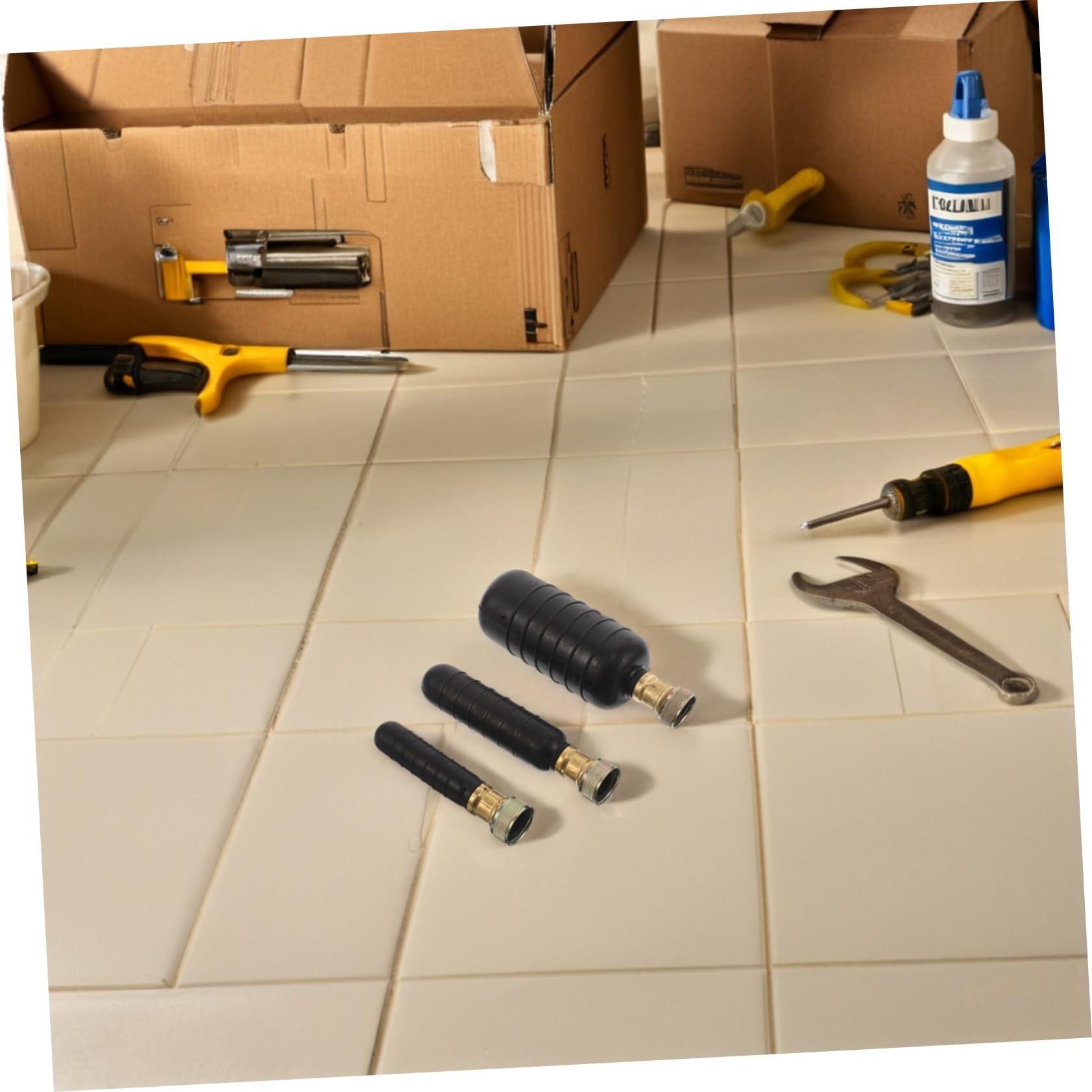 NUOBESTY Vejigas de Drenaje de Obstrucciones y Eliminación Potente para Desatascar Tuberías Kit de 3 de Goma Limpieza Versátil en Sótano y Fregadero de Cocina