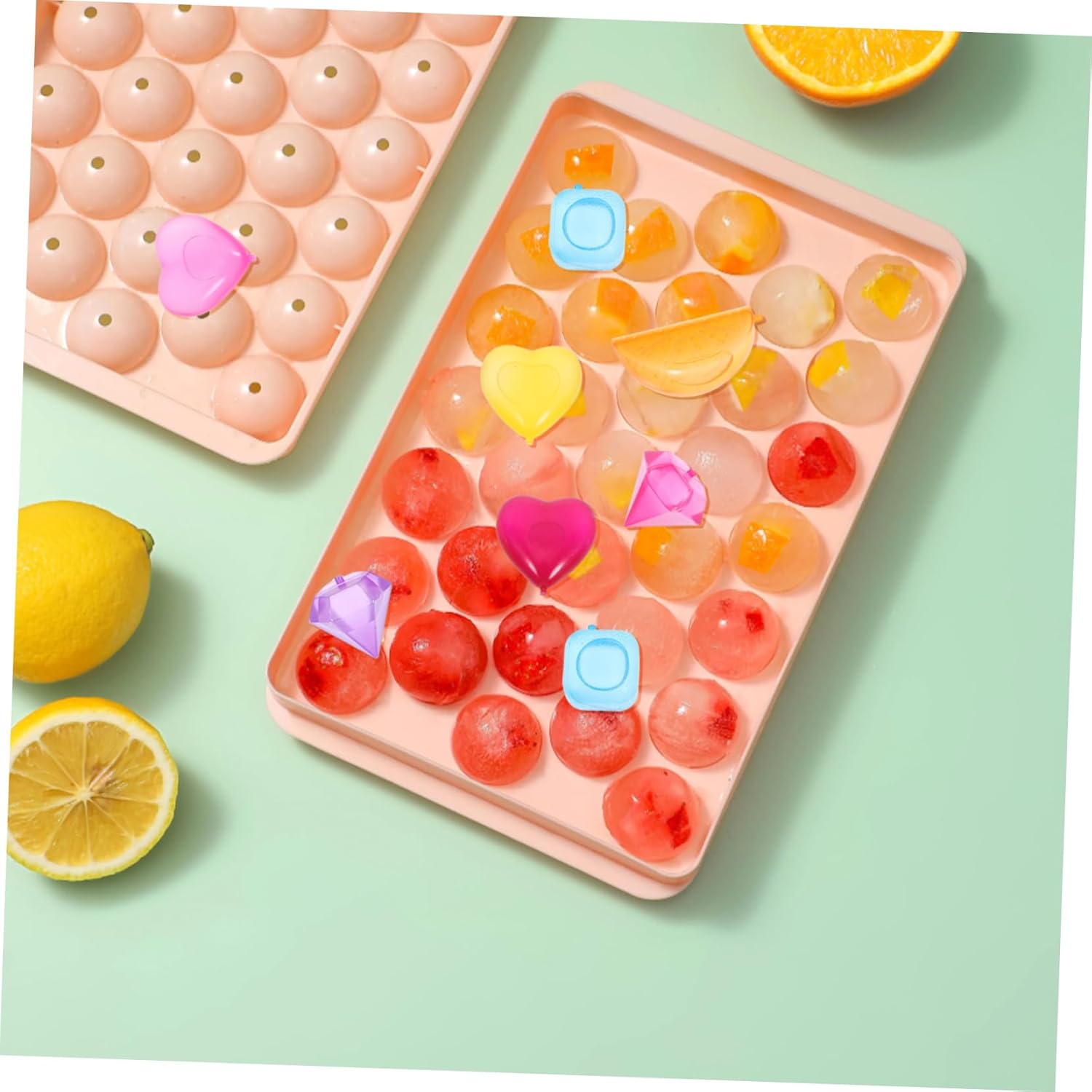 96pcs Reusable Fake Decorative for Cold Drinks Quick Freezing for Coolers Parties and Home Kitchens Stylish Material Design