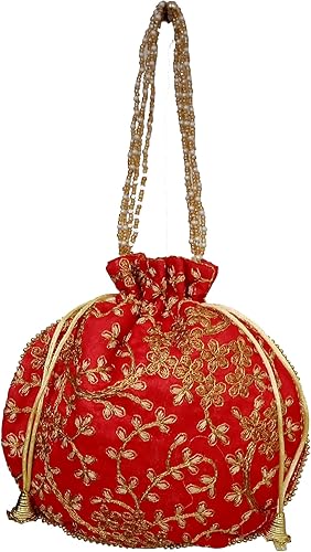 Miniatura 4 de Purpledip Potli Bags Drawstring Purse (Potli01$)