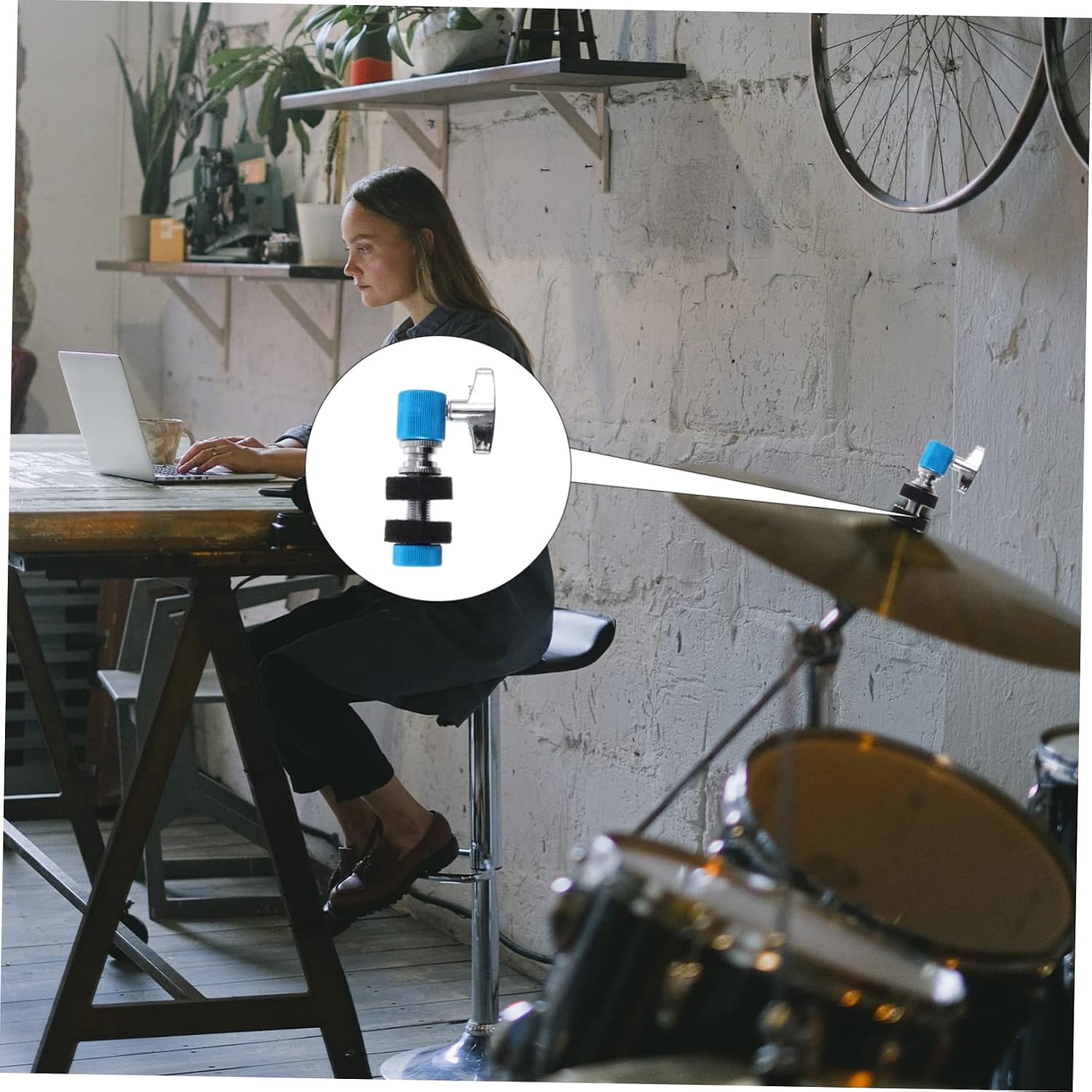 Metal Hi-hat Clutch Drum Accessory for Cymbal Stands