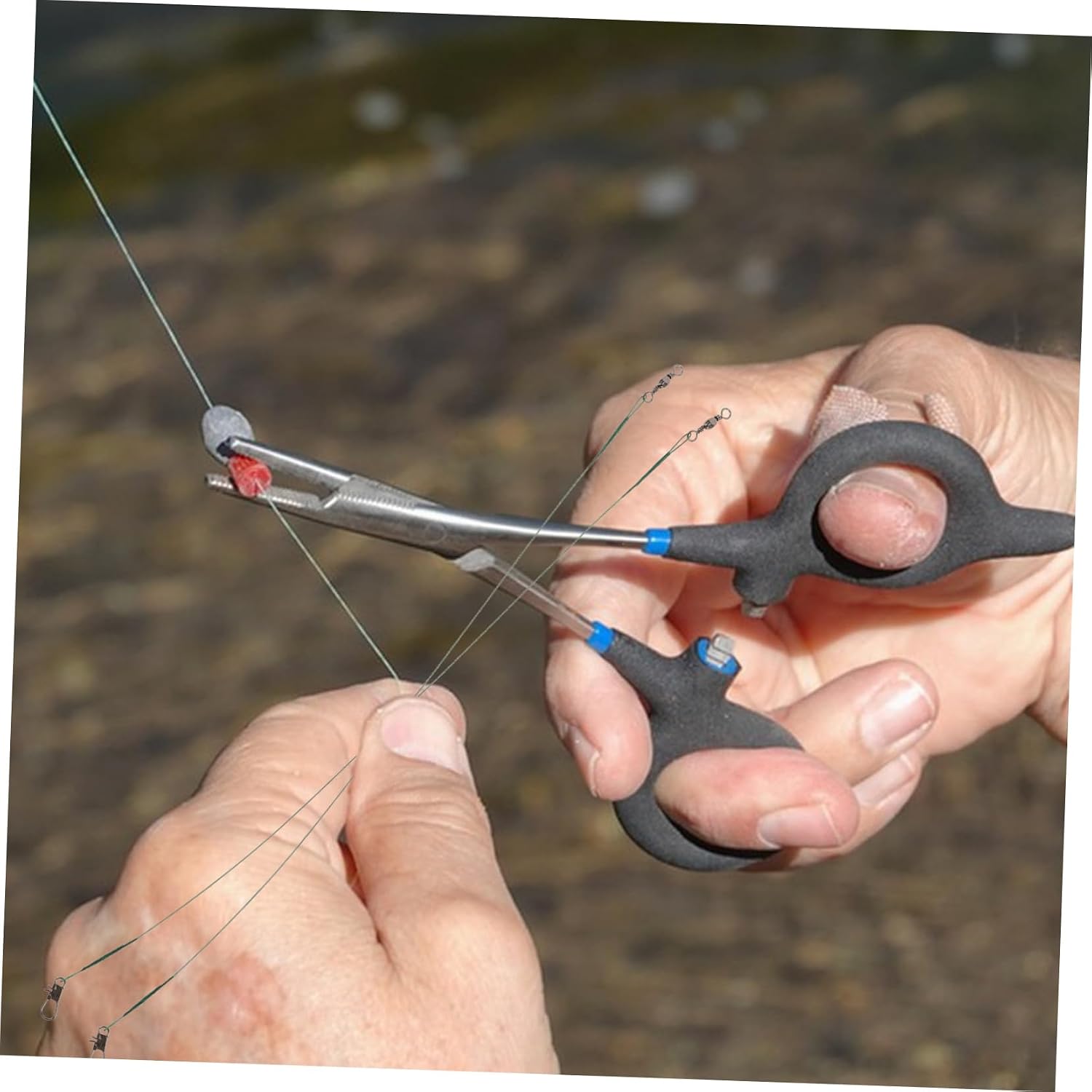 40Pcs Fishing Wire Steel Leaders Double Connectors for Freshwater Saltwater Fishing Durable Versatile for Hooks and Lures