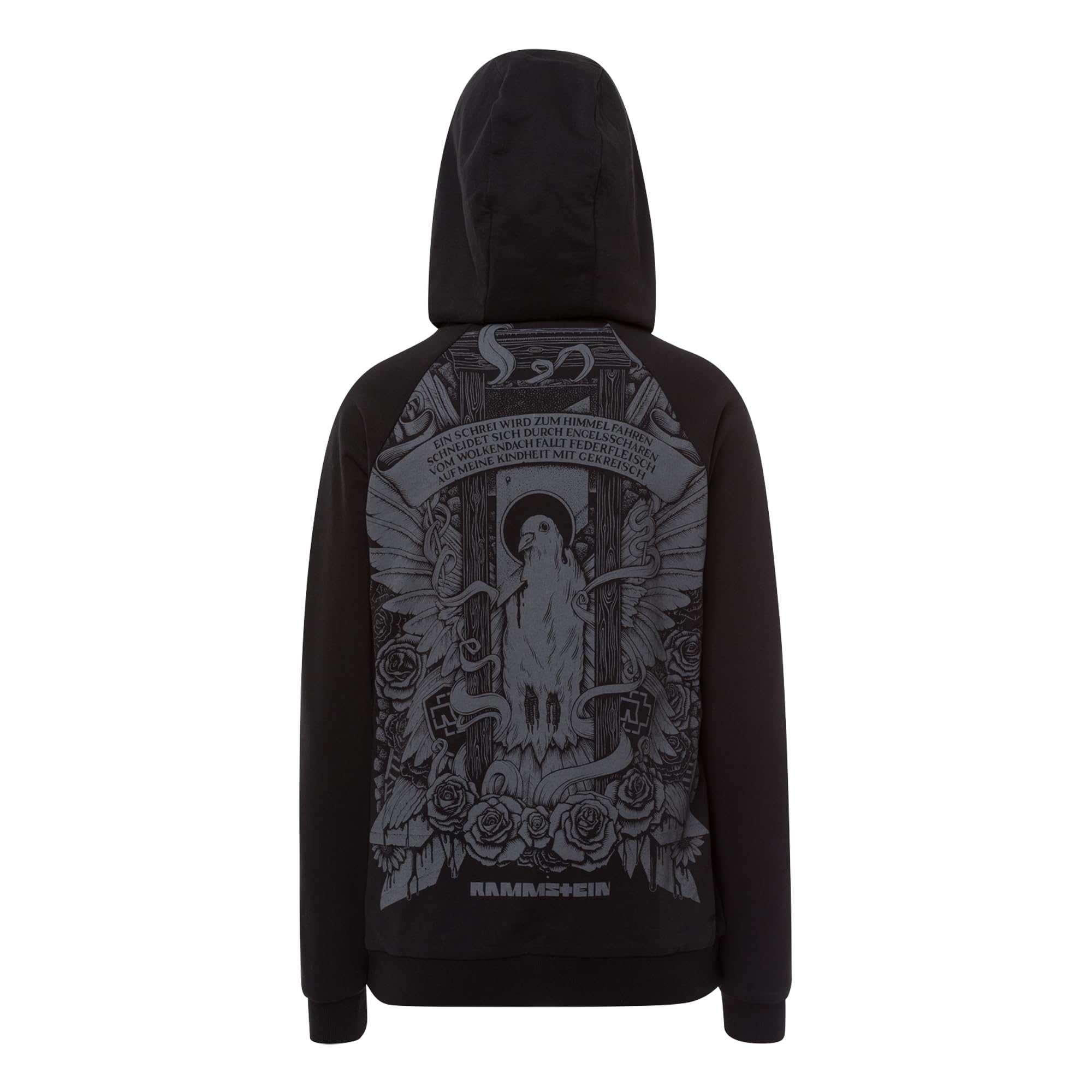 Rammstein Frauen Wendejacke Guillotine schwarz, Offizielles Band Merchandise