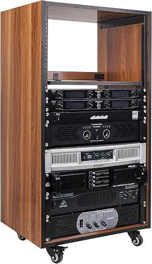 Sound Town SDRK DIY Series Studio Racks (20U w/Casters)
