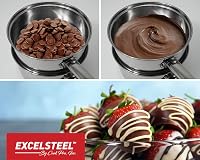 ExcelSteel 3 Piece Boiler, 2.5 quart, Stainless Steel