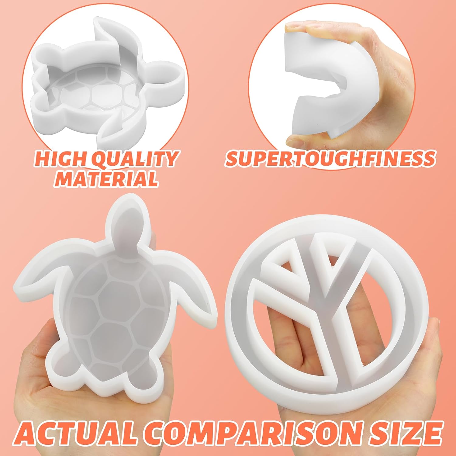 Geyoga (300 Design Optional) 12 Pcs Silicone Mold Car Freshie Molds Cat Paw Candle Making Molds Lip Highland Cow 12 Shapes DIY Soap Craft for Aroma Beads and Baking Handmade Freshies Mould(Novelty)