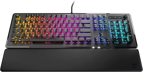 Miniatura 2 de Turtle Beach Vulcan II - Teclado para juegos de PC de tamaño completo, interruptores mecánicos Titan II, teclas iluminadas RGB personalizables,