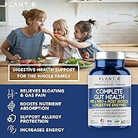 Vista 5 de 4-in-1 Prebiotic Probiotic & Postbiotic for Women & Men, Complete Gut & Digestive Support Supplement, Pre Post Probiotics & Digestive Enzymes 60